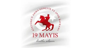 19 Mayıs Atatürk’ü Anma Gençlik ve Spor Bayramımızı Kutluyoruz!